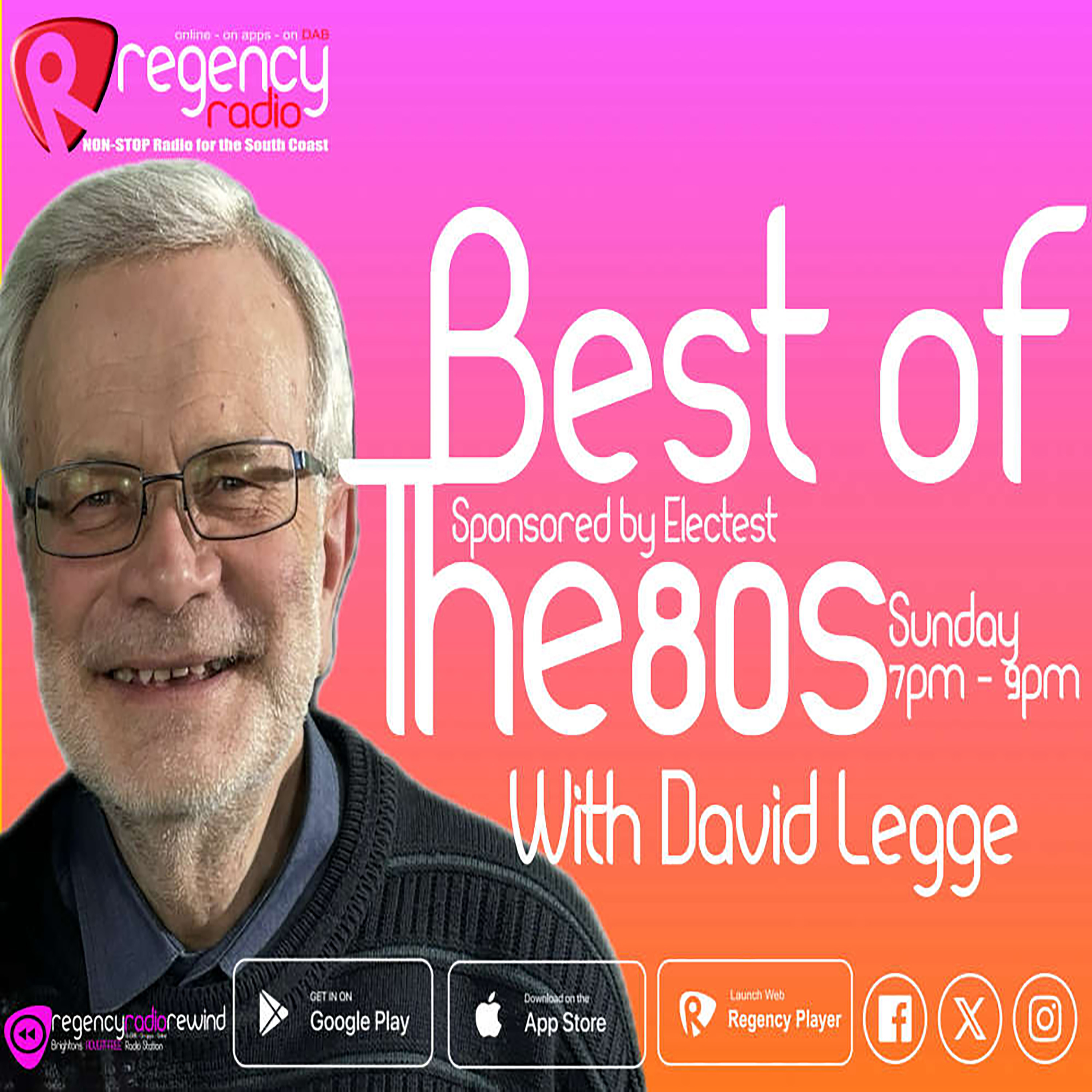 David Legge plays the best of the 80s podcast artwork